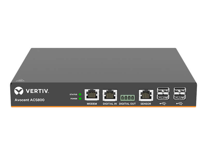 Air and Power Solutions Vertiv™ Avocent® ACS 800 Serial Console