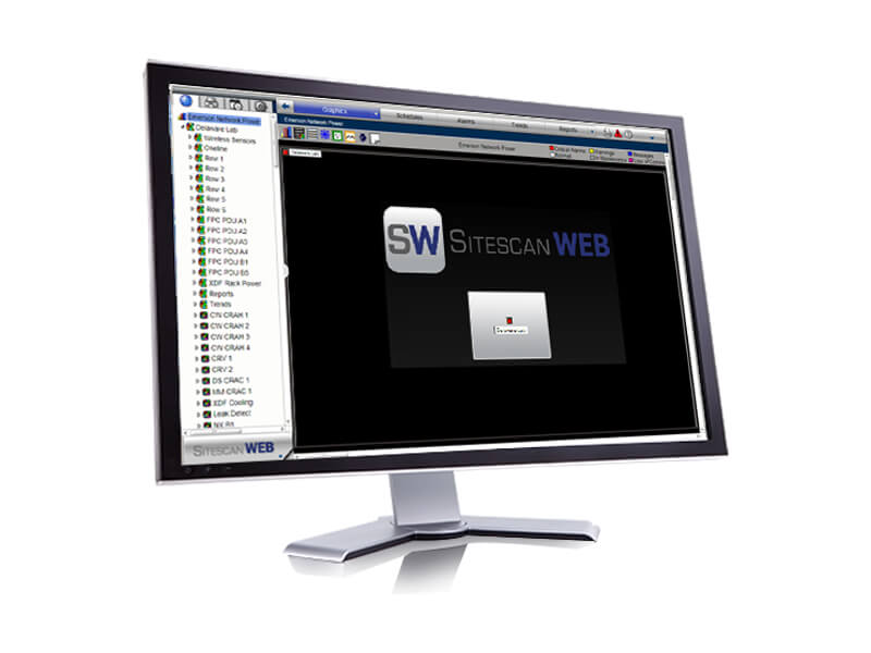 Air and Power Solutions Liebert SiteScan Web Centralized Monitoring and Control